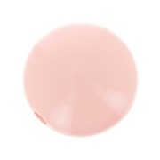Perle en résine opaque 10 mm - Rose dragée x1|raw }}