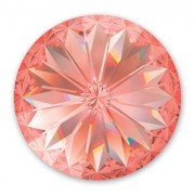 Cabochon PureCrystal 1122 Rivoli 12 mm Rose Peach x1|raw }}