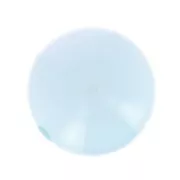 Perle en résine opaque 12 mm - Bleu clair x1
