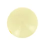 Jaune Pâle - Perle en résine opaque 14 mm - Jaune pastel x1 Perle en résine opaque 14 mm - Jaune pastel x1
