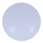 Cabochon rond en résine opaque 14 mm - Bleu Layette x1