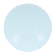 Cabochon rond en résine opaque 14 mm - Bleu clair x1