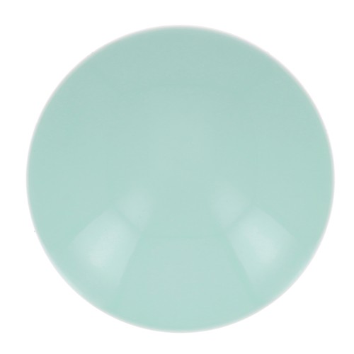 Cabochon rond en résine opaque 14 mm - Vert d'eau x1