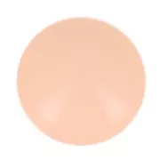 Cabochon rond en résine opaque 12 mm - Saumon x1