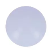 Cabochon rond en résine opaque 12 mm - Bleu Layette x1