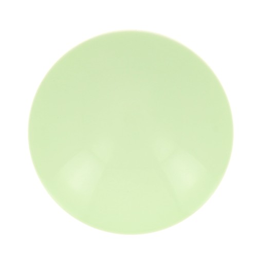 Cabochon rond en résine opaque 12 mm - Vert pastel x1