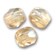 Facettes 4 mm Crystal Champagne Luster x50|raw }}