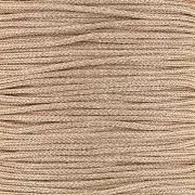 Bobine de fil polyester métallisé 1 mm Doré rose x 20 m