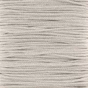 Bobine de fil polyester métallisé 1 mm Argenté x 20 m