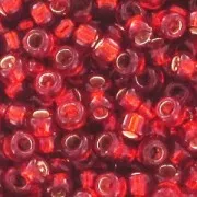 Rocaille Toho 15/0 TO15R25C - Silver Lined Ruby x8g