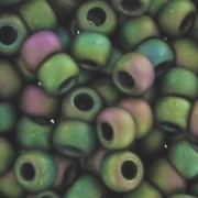 Rocaille Toho 11/0 TO11R707 - Mat Iris Peridot x8g