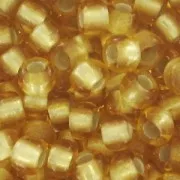 Rocaille Toho 11/0 TO11R22BF - Silver Lined Frosted Topaz x8g