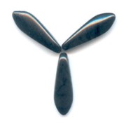 Dagues en verre 5x16 mm Jet  x50