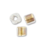 Cubes Toho 1.5 mm TC-01-994 - Crystal AB Gold Lined x10g|raw }}
