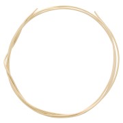 Fil souple rond 1.25 mm - Gold filled (or laminé) x1m