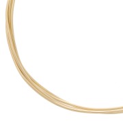Fil souple rond 1.25 mm - Gold filled (or laminé) x1m