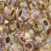 Rocaille Toho 8/0 TO8R0994 - Gold Lined Rainbow Crystal x8g