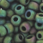 Rocaille Toho 8/0 TO8R0707 - Mat Iris Peridot|raw }}