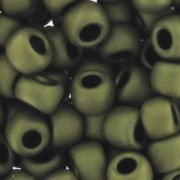 Rocaille Toho 8/0 TO8R0617 - Mat Dark Olive x8g|raw }}