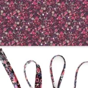 Biais en tissu Liberty - Pick and Mix - Prune x1m