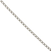 Chaîne maille cheval 2,5 mm bronze x1m|raw }}