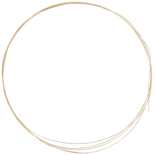 Fil dur 0.4 mm en Gold filled (or laminé)   x 1.5 m