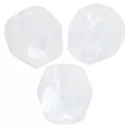 Facettes 4 mm White Opal  x50