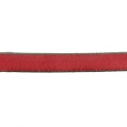 Lacet cuir 5x2 mm Rouge x30cm|raw }}