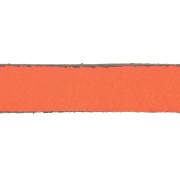 Lacet cuir 10 mm Orange clair x30cm|raw }}