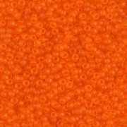 Rocaille Miyuki 11/0 138F -  Transparent Orange Mat x8g