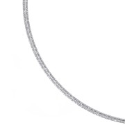Fil rond diamanté 1.2 mm en Acier inoxydable 316L x1m