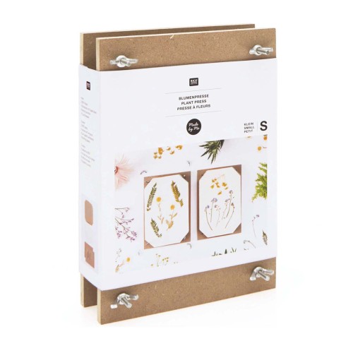 Petite presse à fleurs et feuilles 21x14.8 cm - Naturel x1