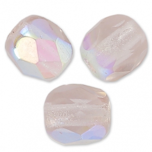 Facettes 4 mm Light Amethyst AB x50