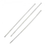 Clous tête plate 50x0.7 mm en Acier inox x10