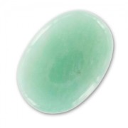 Cabochon ovale 25x18 mm Amazonite x1|raw }}