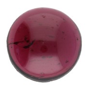 Cabochon rond 10 mm en pierre gemme - Grenat x1|raw }}
