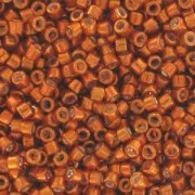 Miyuki Delica 11/0 DB0421 - Galvanized Burnt Orange x8g