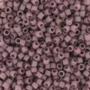 Miyuki Delica 11/0 DB0379 - Mat Opaque Dusty Mauve Luster x8g