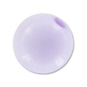 Perle en résine opaque 8 mm Lilac x1