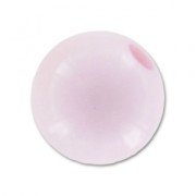 Perle en résine opaque 8 mm Light Rose x1|raw }}