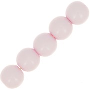Perles en résine opaques 6 mm Light Rose x10|raw }}