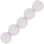 Perles en résine opaques 6 mm Lilac x10|raw }}