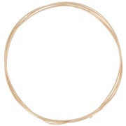 Fil semi-dur 1 mm en Gold filled (or laminé) x1m