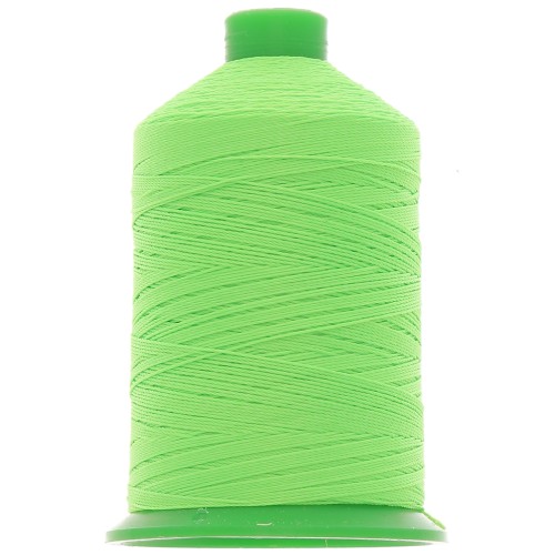 Fil en polyester Vega taille 30 - Vert fluo n°1000 x450m