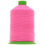 Fil en polyester Vega taille 30 - Rose fluo n°400 x450m