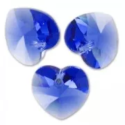 Coeurs PureCrystal 6228 10,3x10 mm Sapphire  x6