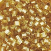 Miyuki Delica 10/0 Hex Cut DBMC0042 - Silver Lined Gold x8gr