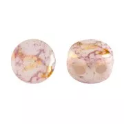 Kalos® par Puca® 4x3 mm - Opaque Mix Rose Gold Ceramic Look x10g