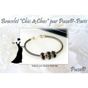 Kalos® par Puca® 4x3 mm - Red Metallic Mat x10g