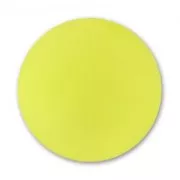 Perle ronde Polaris Dépolie 20 mm Jaune Fluo x1
